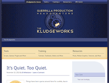 Tablet Screenshot of kludgeworks.com